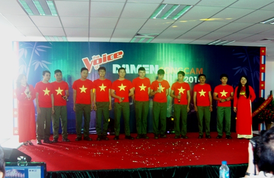 Hội thi tiếng hát Damen – Sông Cấm 2014